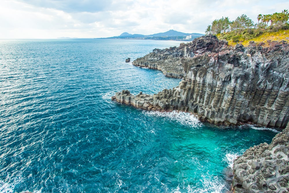 Jusangjeolli Cliffs